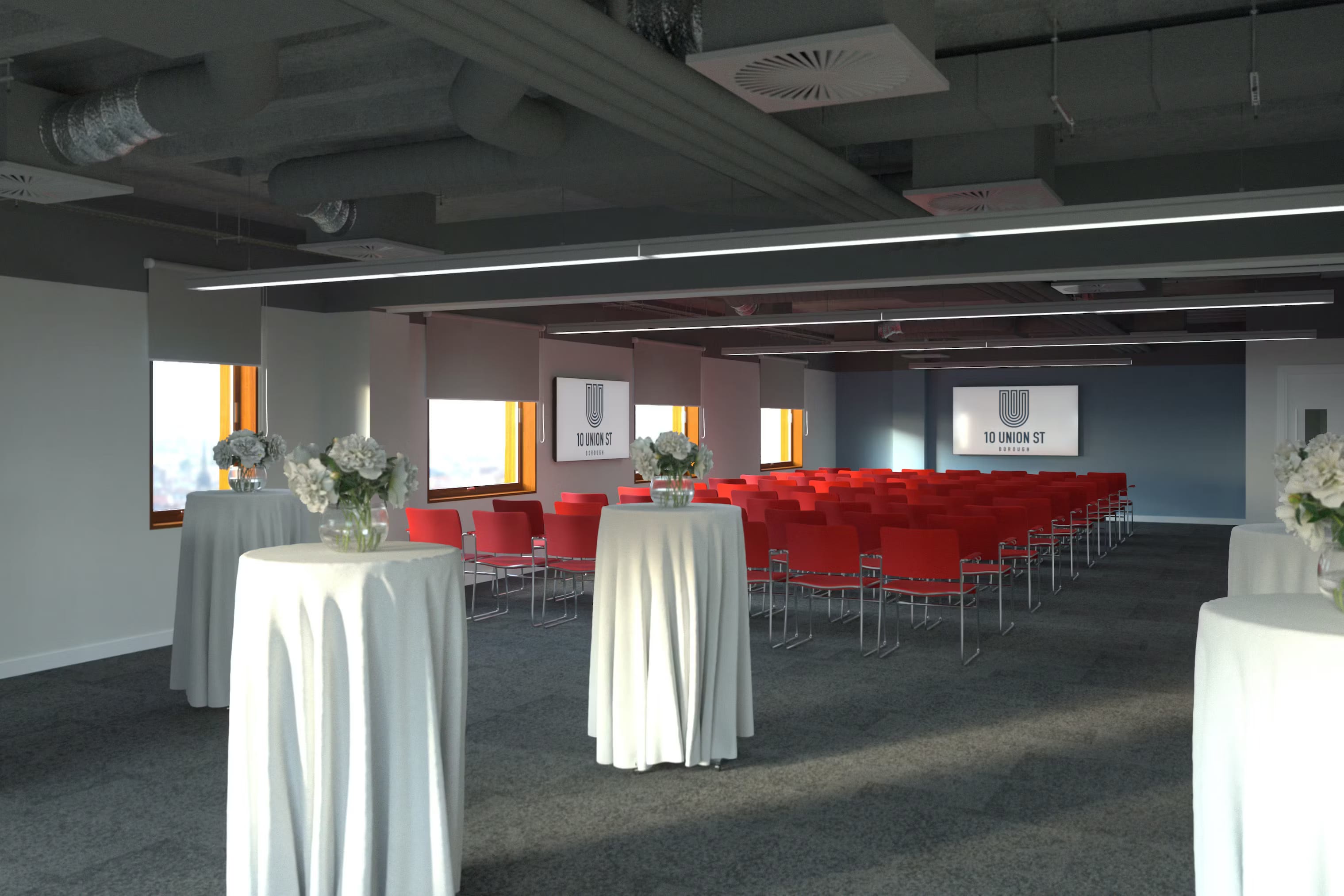 meeting rooms 204 and 205 at 10 union street in borough london