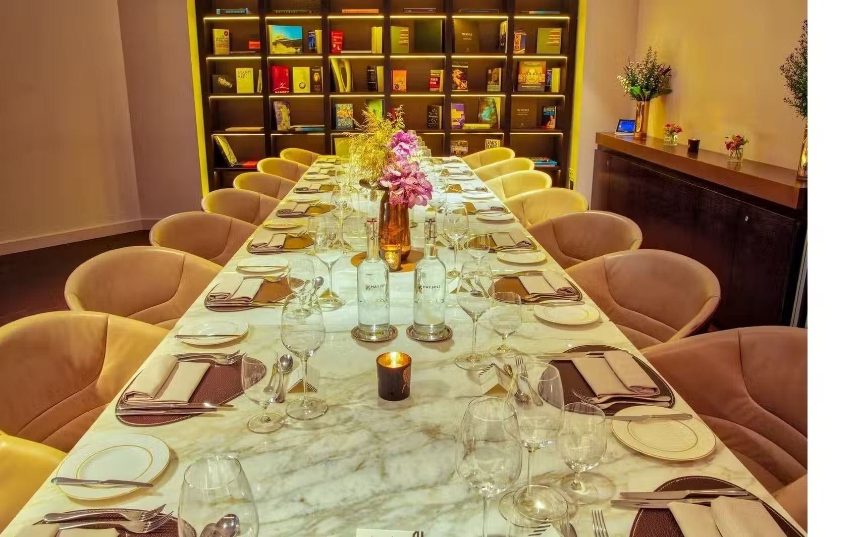 12 hay hill - Library rooms function room for hire London