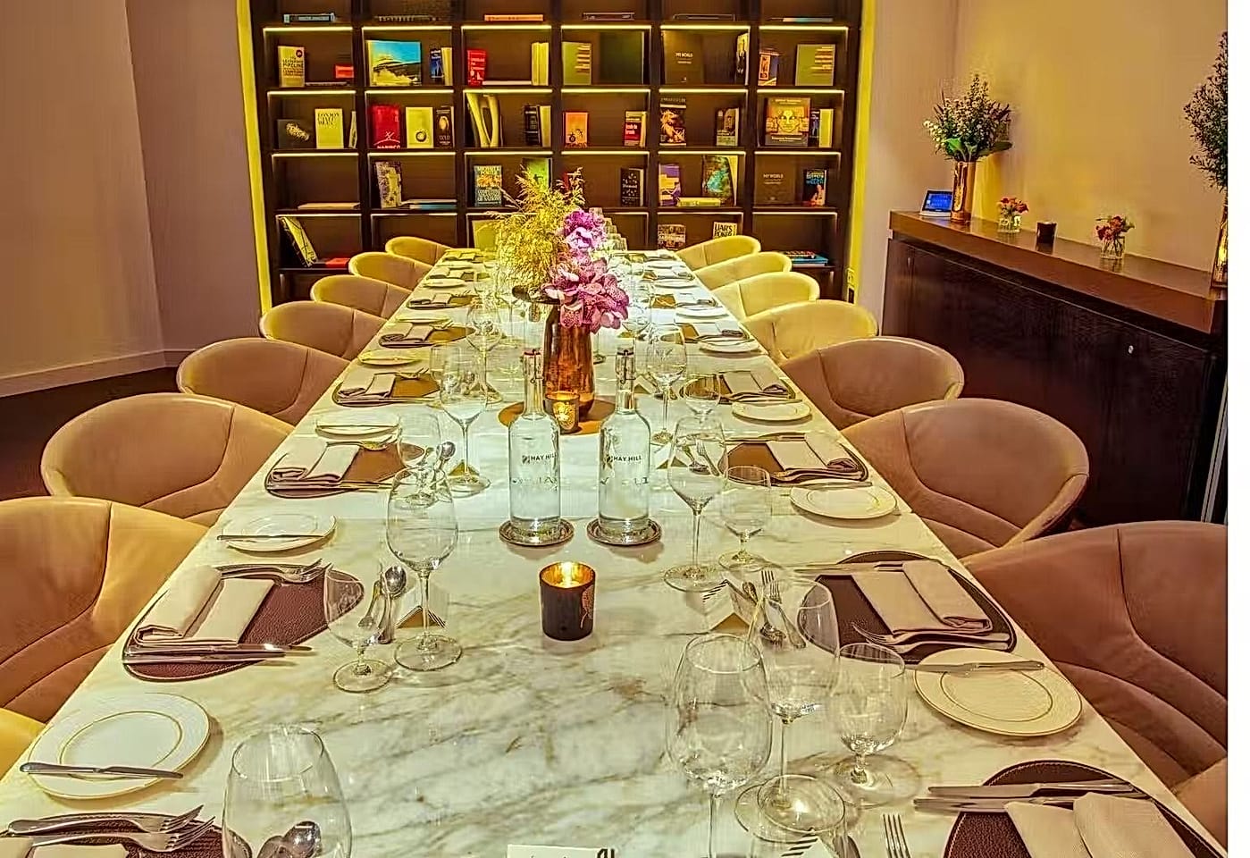 12 hay hill - Library rooms function room for hire London