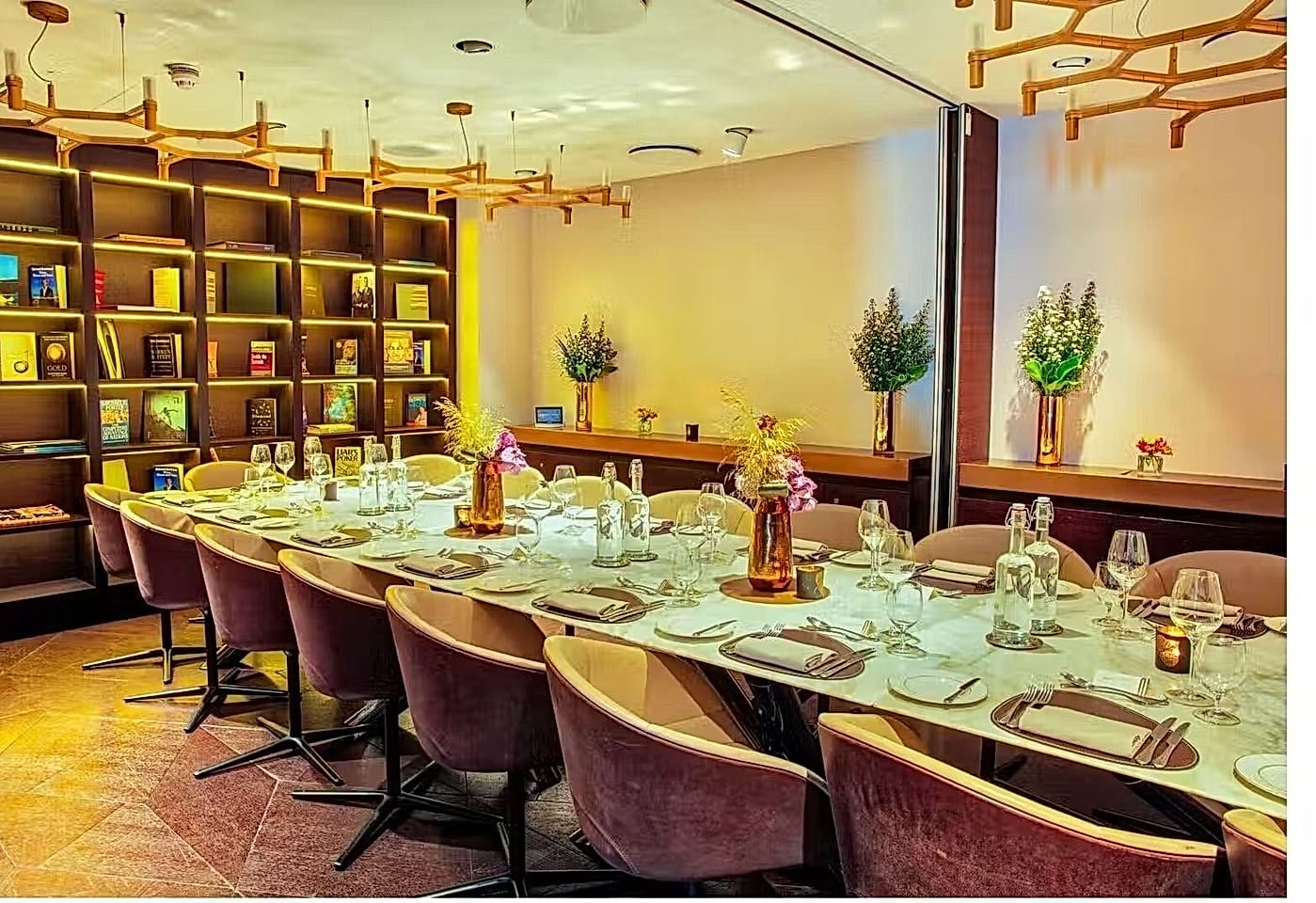 12 hay hill - Library rooms function room for hire London