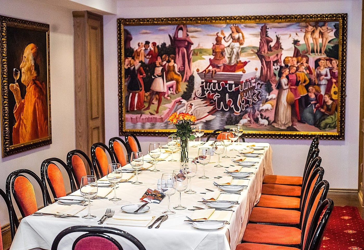 Bolton's Venetian Room London Bridge Christmas Dinner