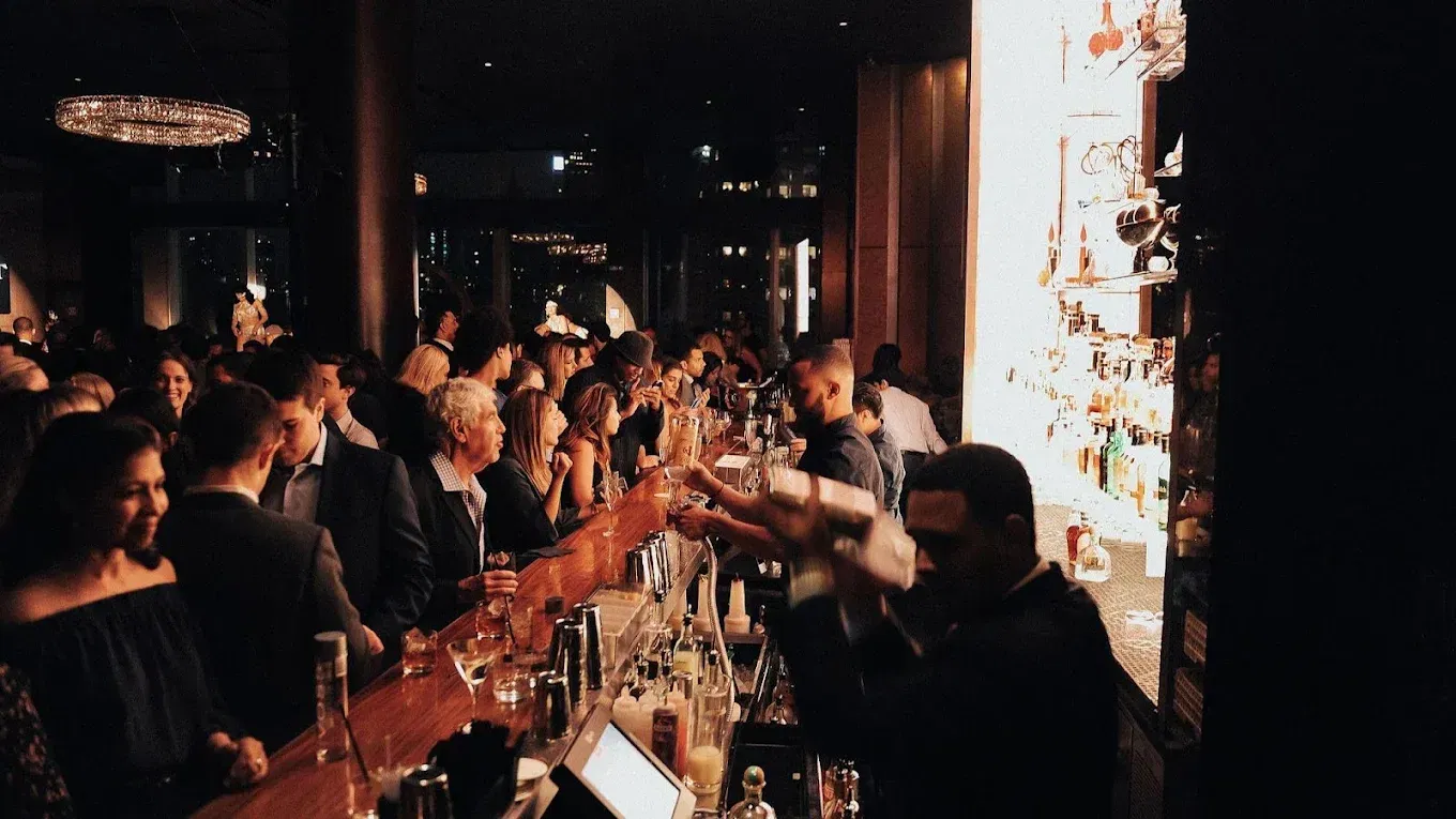 A NYC wedding venue overlooking Central Park: Ascent Lounge image 3