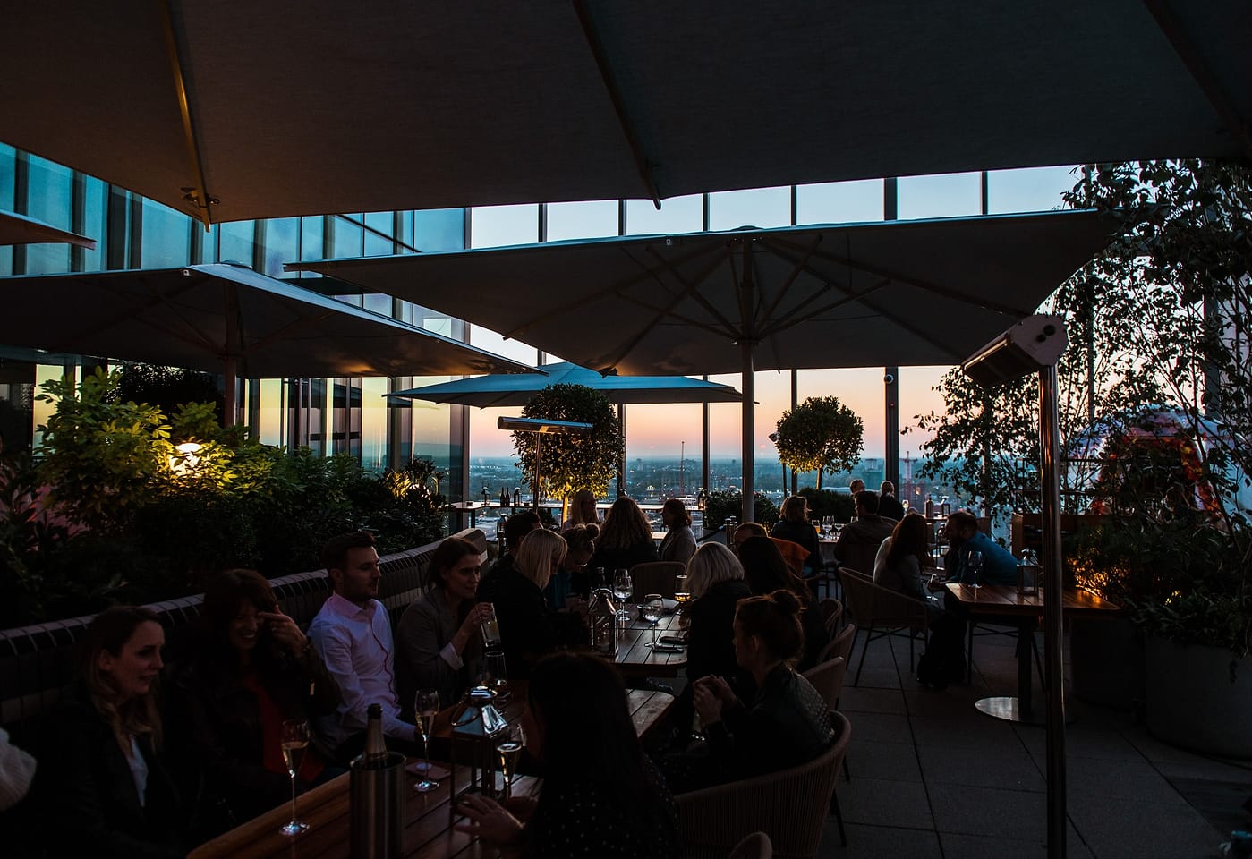 20 stories rooftop terrace manchester