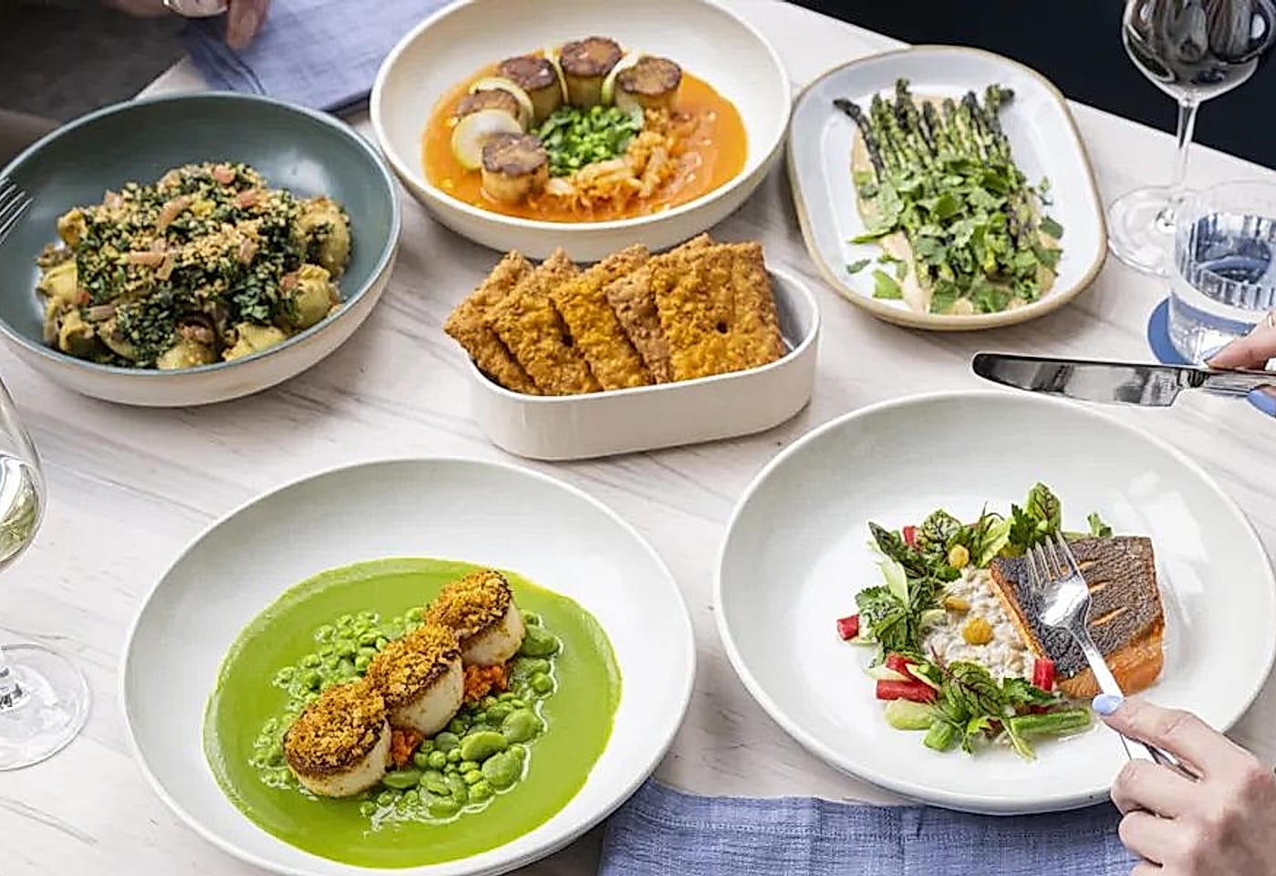 Midtown birthday dinner menu selections