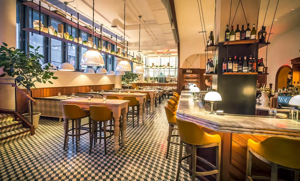 Step into the Italian Renaissance at this Brooklyn private dining room: Leuca 1