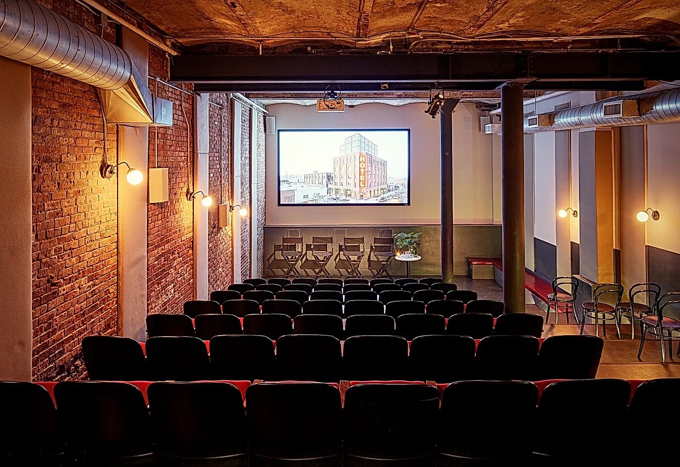Wythe Hotel Screening Room Brooklyn Birthday Venue