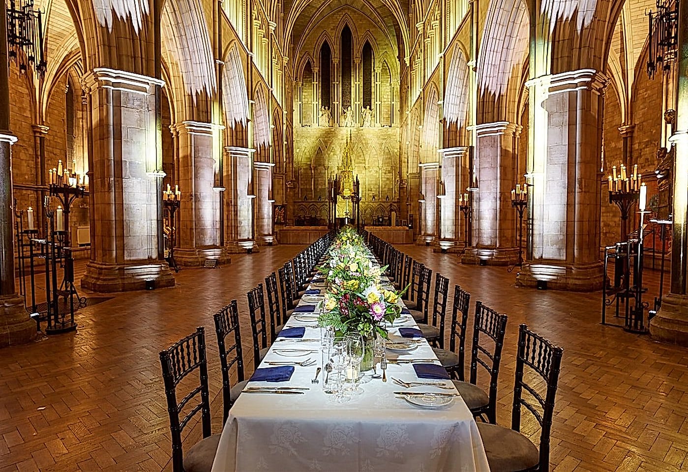 Southwark Cathedral The Nave London Bridge Christmas Party