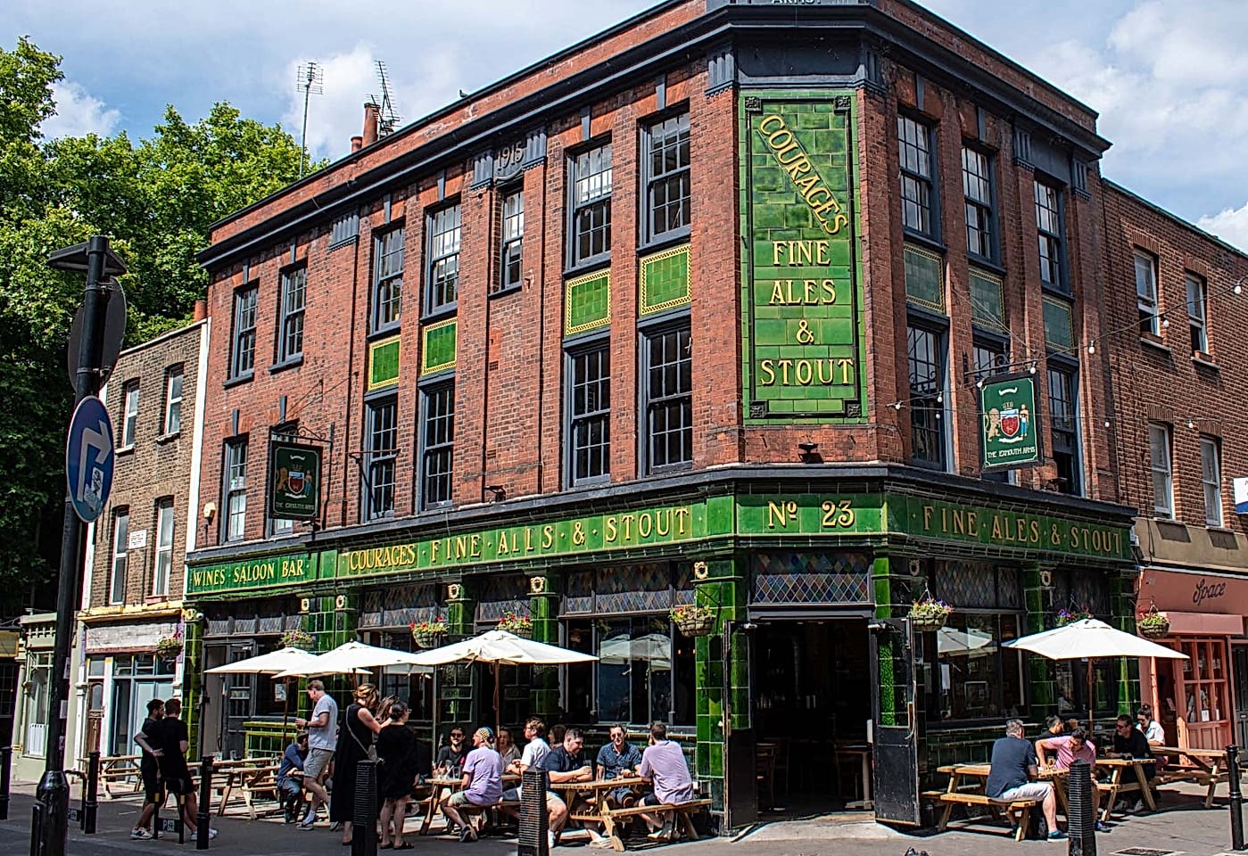 Exmouth arms farringdon pubs