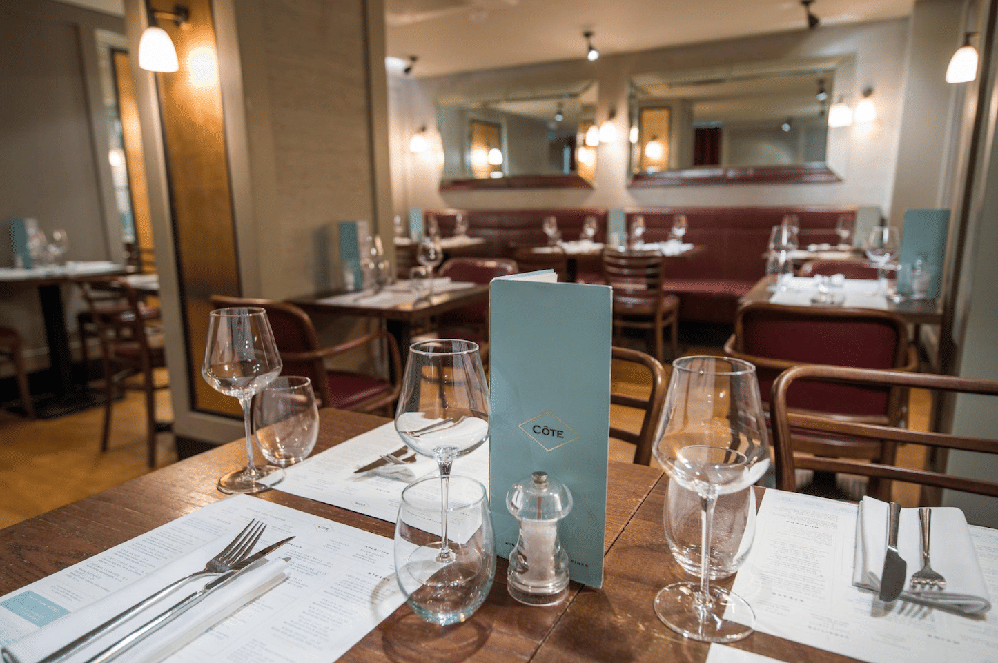 Cote Brasserie London Bridge Christmas Dinner 