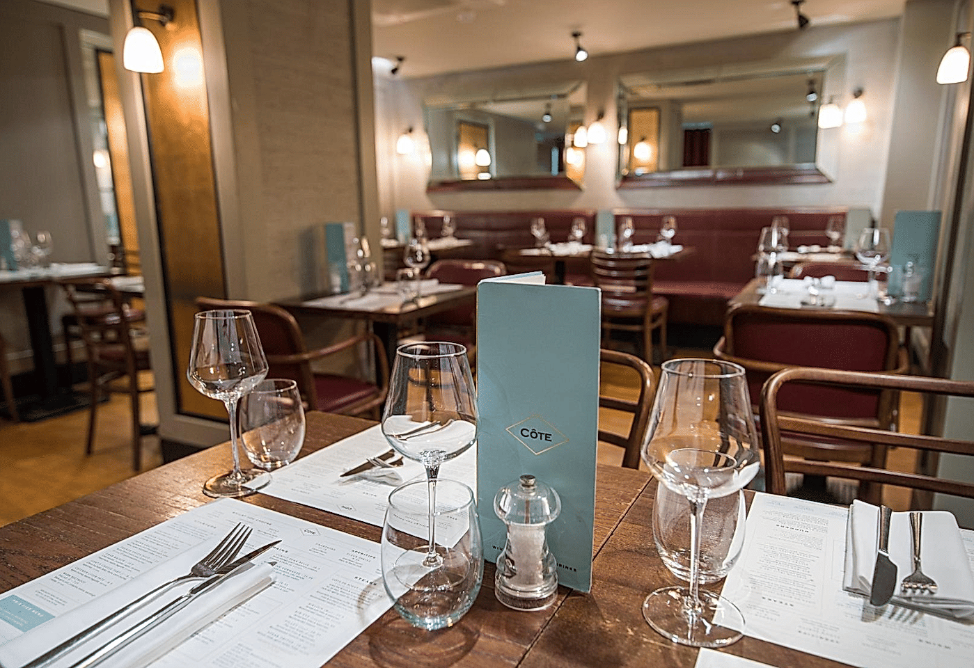 Cote Brasserie London Bridge Christmas Dinner