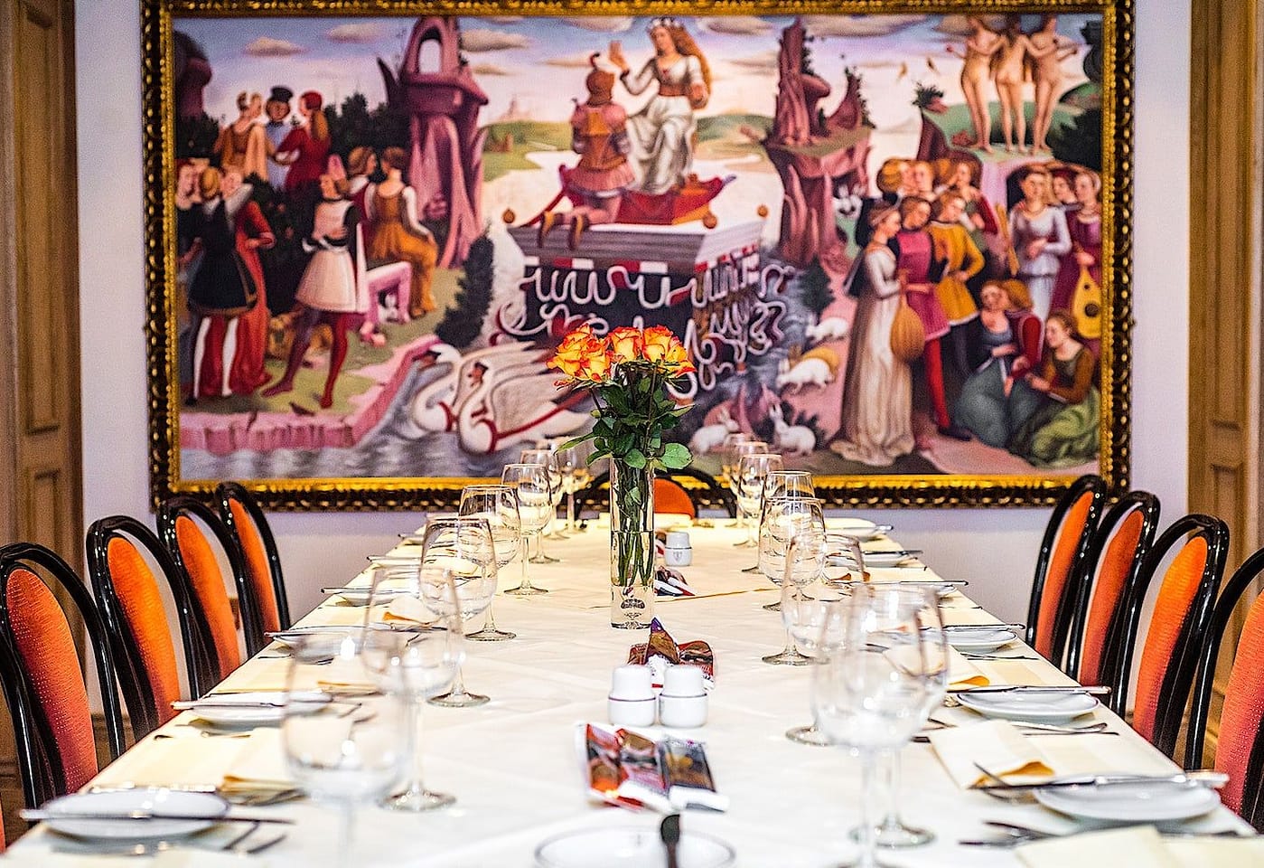 Bolton's Venetian Room London Bridge Christmas Dinner