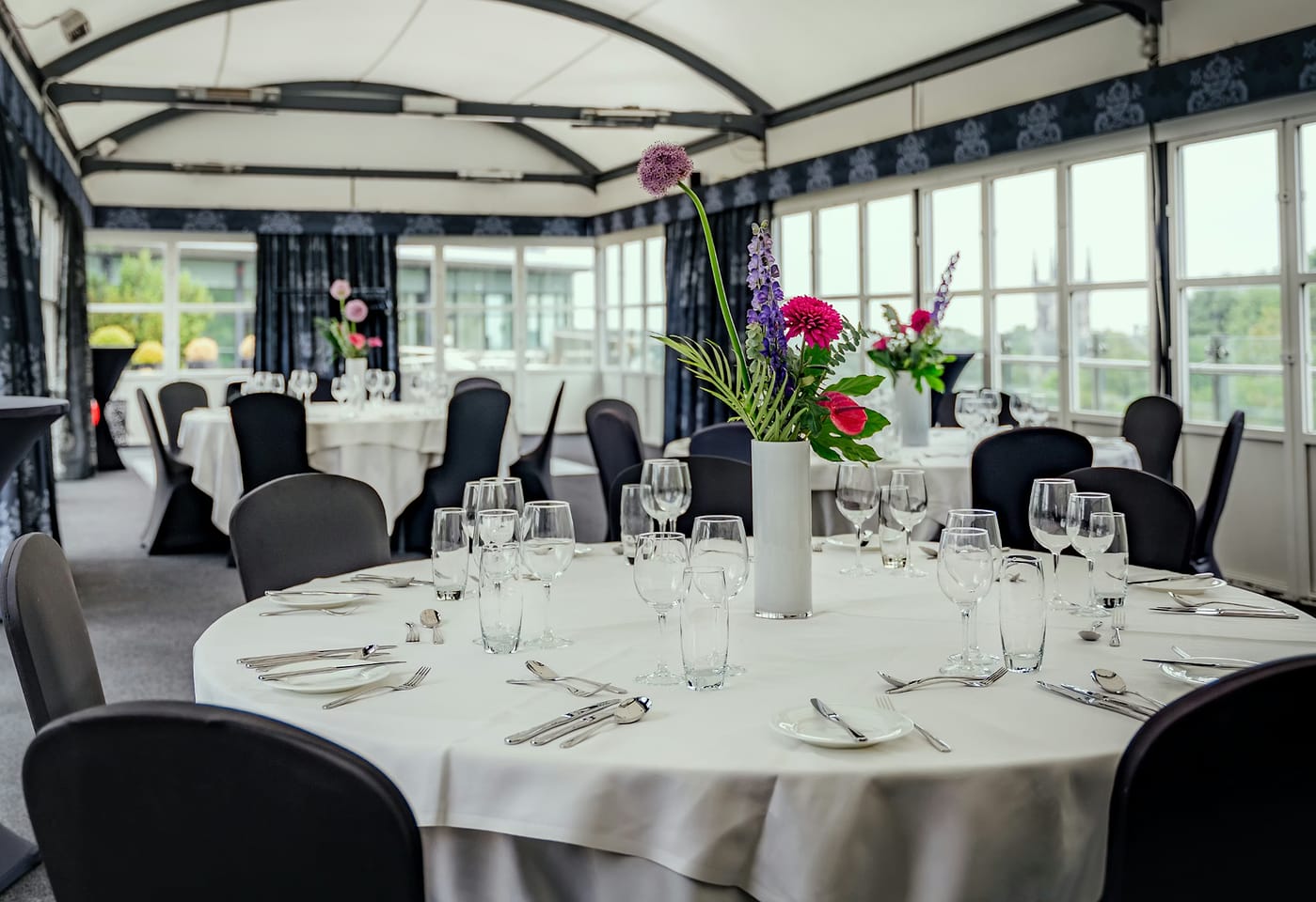 A scenic Edinburgh function room beneath Calton Hill: The Calton Suite at The Glasshouse Hotel1