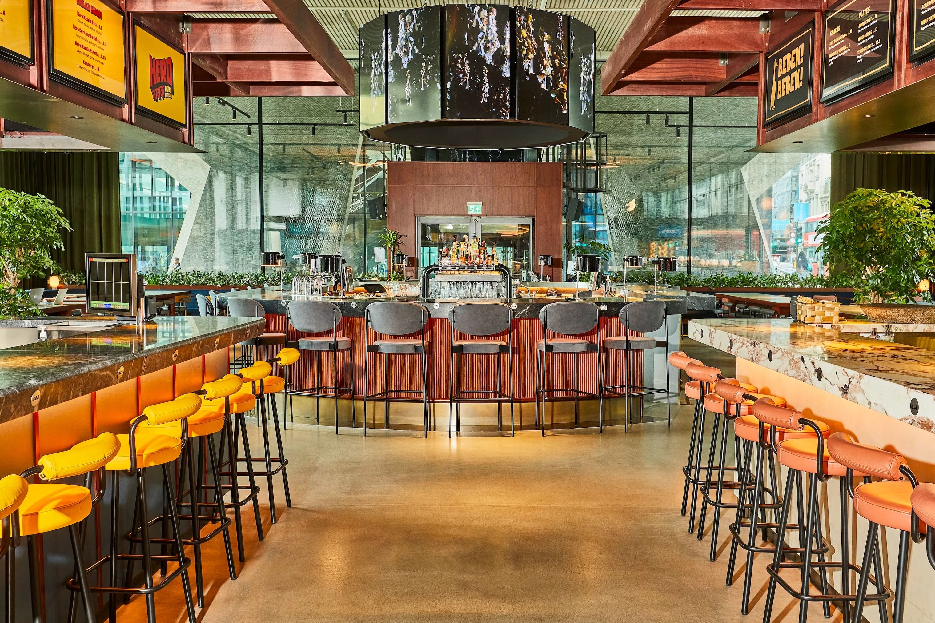 Arcade food hall london restaurant hire