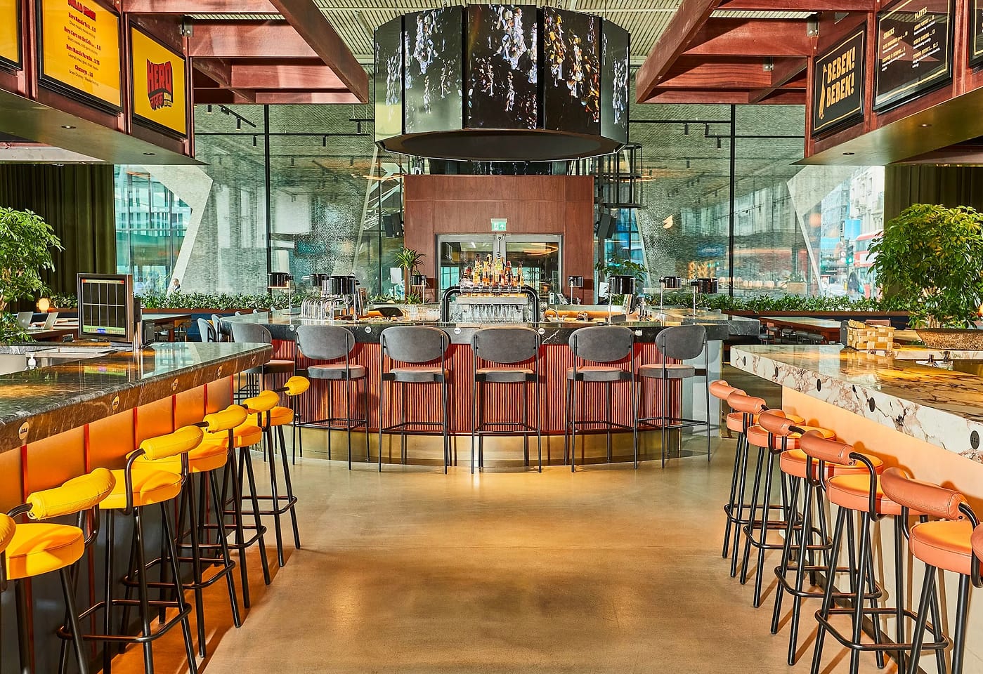 Arcade food hall london restaurant hire