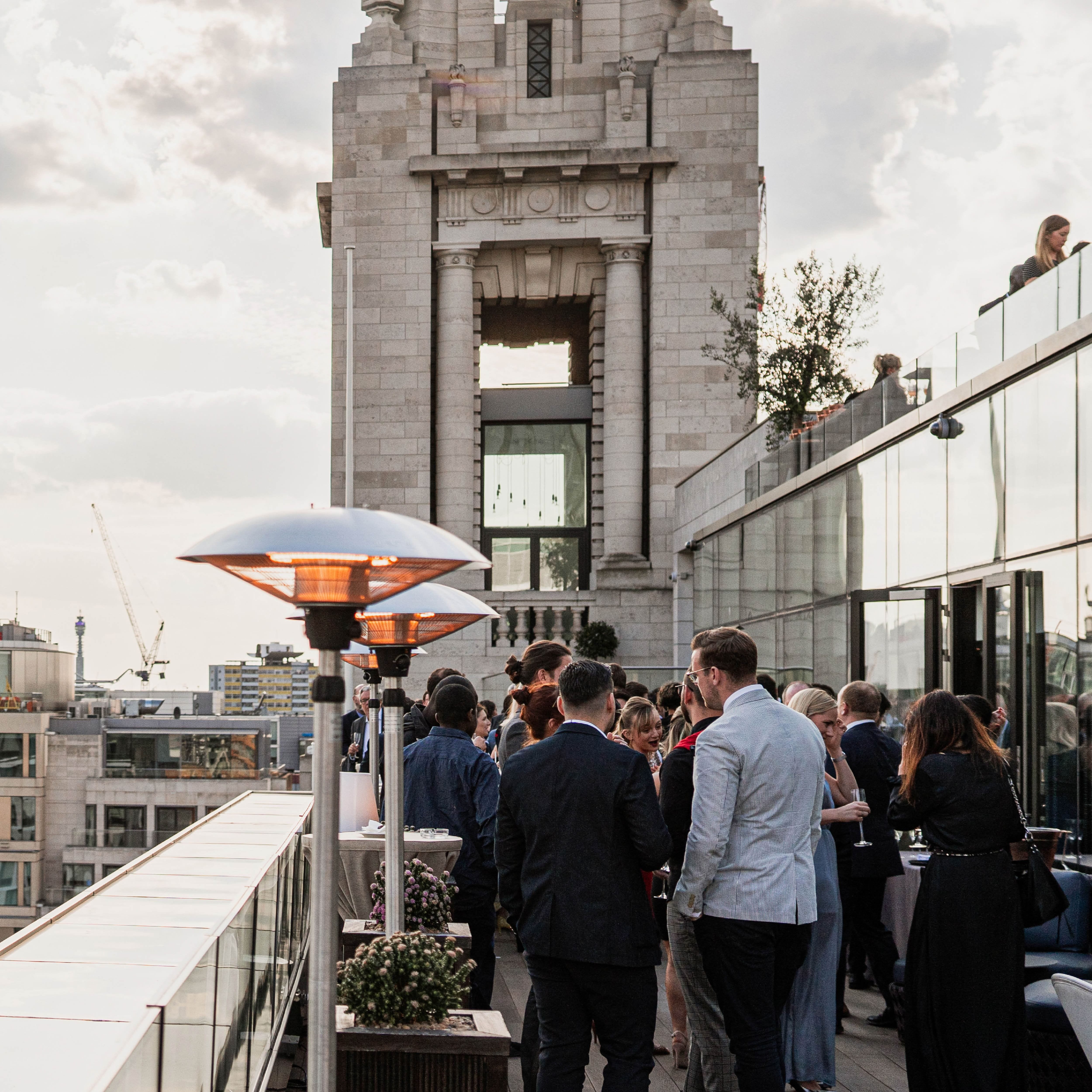 A St. Paul's rooftop bar serving looks with a side of yummy cocktails: Aviary Rooftop Restaurant and Terrace Bar image 2