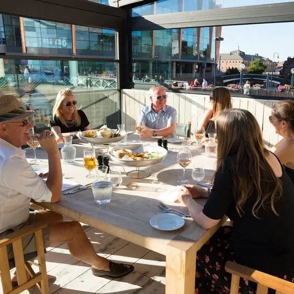 Bank birmingham outdoor bar