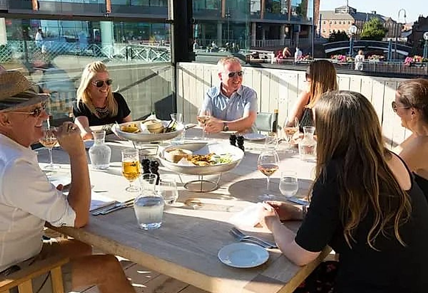 Bank birmingham outdoor bar