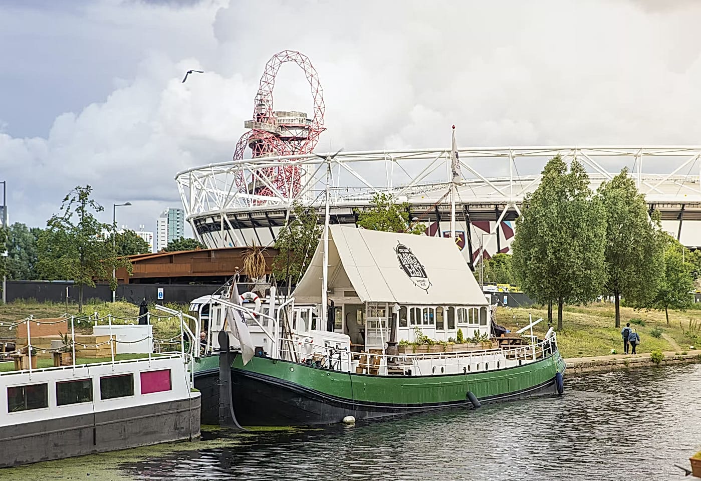 Barge east East London roofotp bar 2