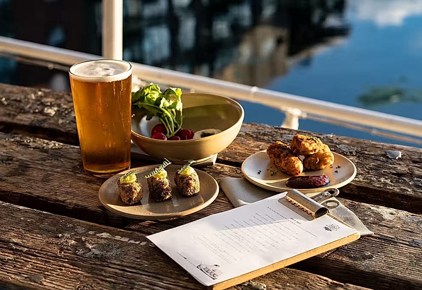 Barge east East London roofotp bar 3