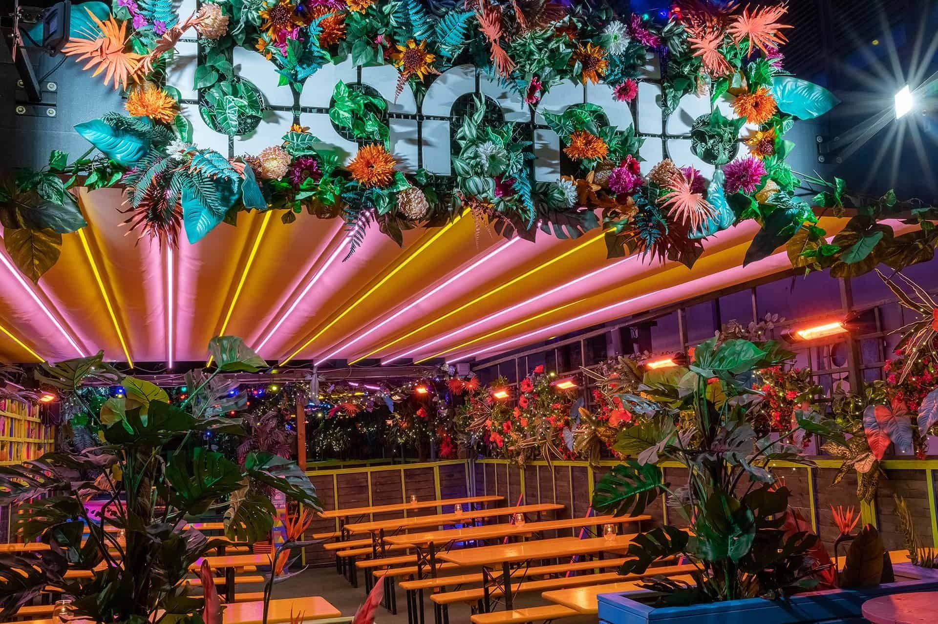 Barrio Shoreditch beer garden 1