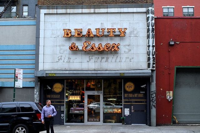 A speakeasy restaurant, bar & lounge accessed through a pawn shop: Beauty & Essex image 2
