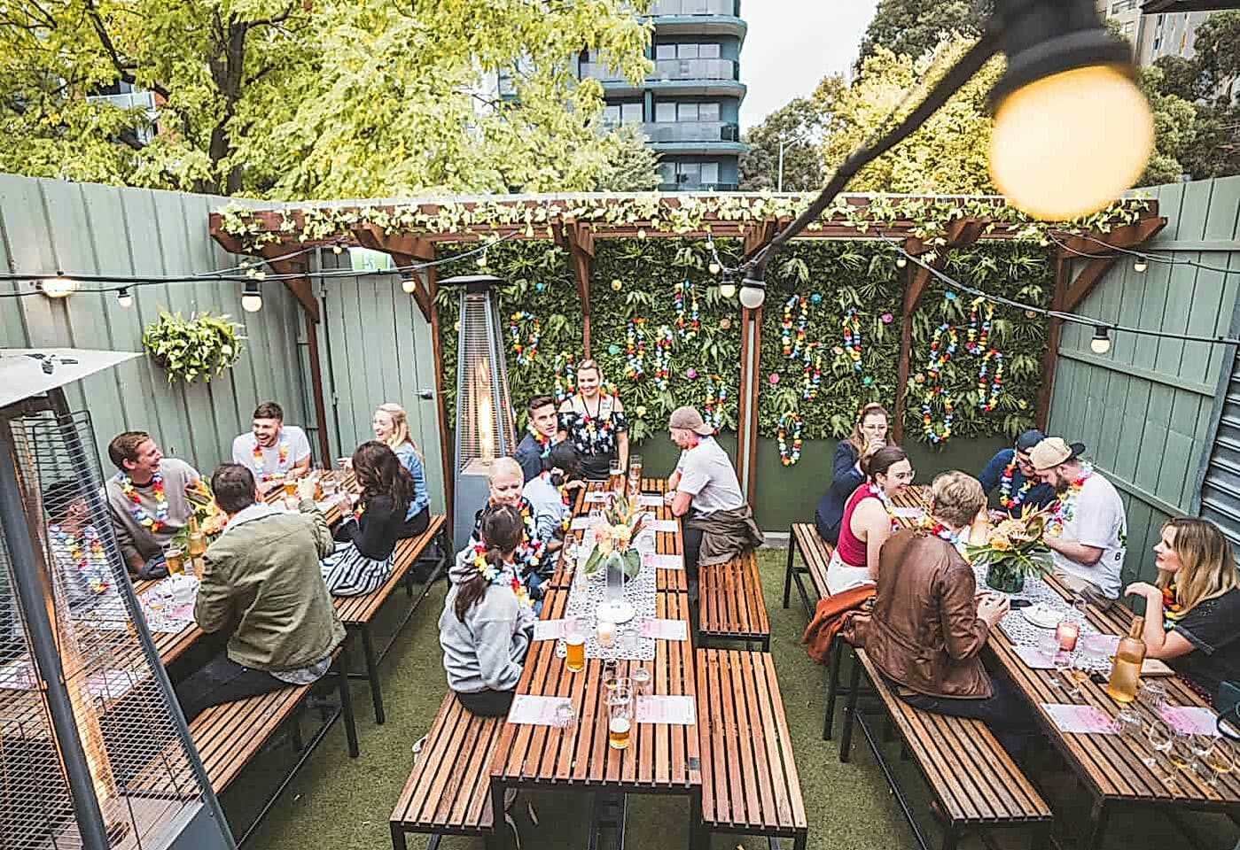 Beer Garden, Temperance Hotel1