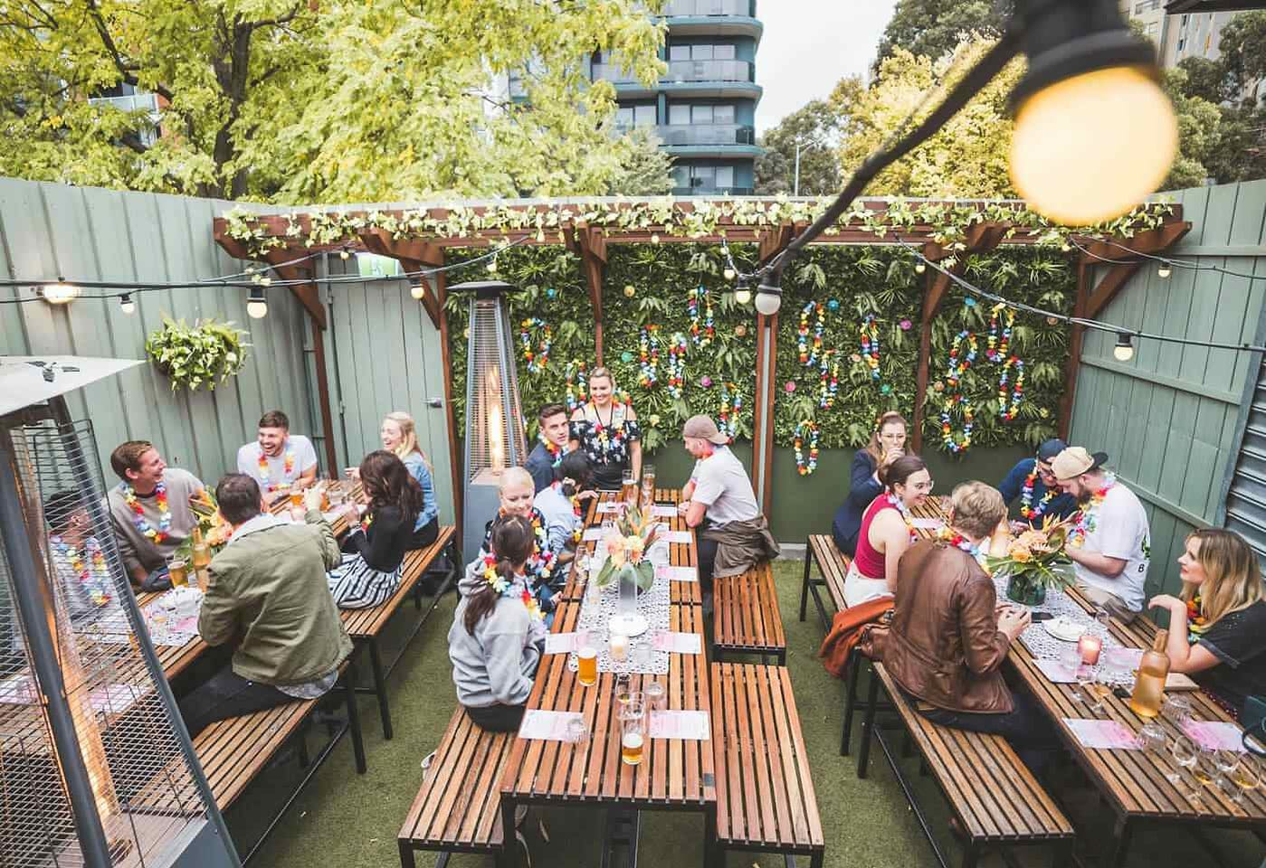 Beer Garden, Temperance Hotel1