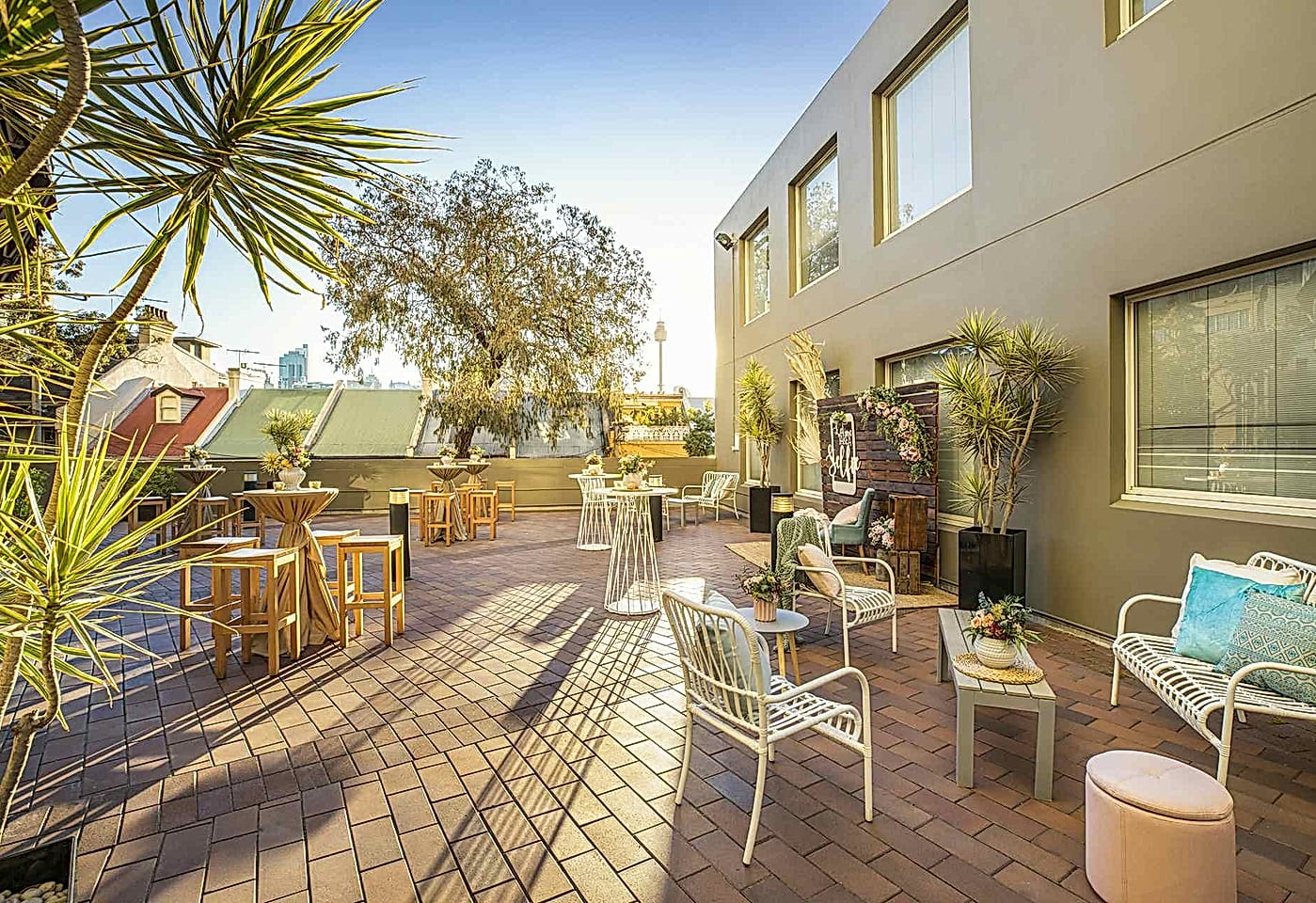 Holiday Inn Sydney Potts Point | Bluegum & Jacaranda Terrace | Venue Hire Sydney | 1