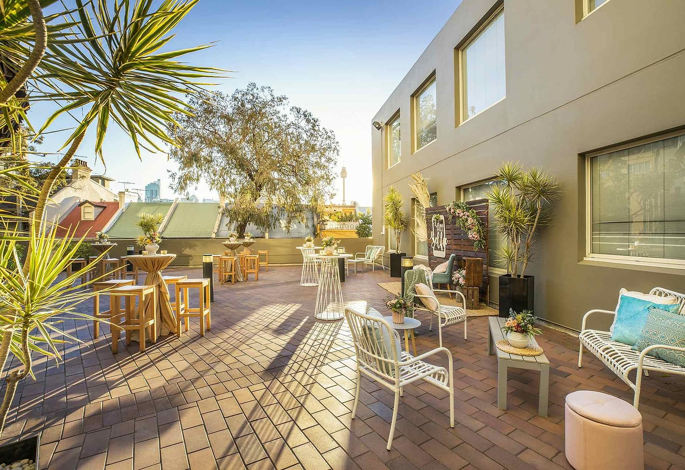 Holiday Inn Sydney Potts Point | Bluegum & Jacaranda Terrace | Venue Hire Sydney | 1