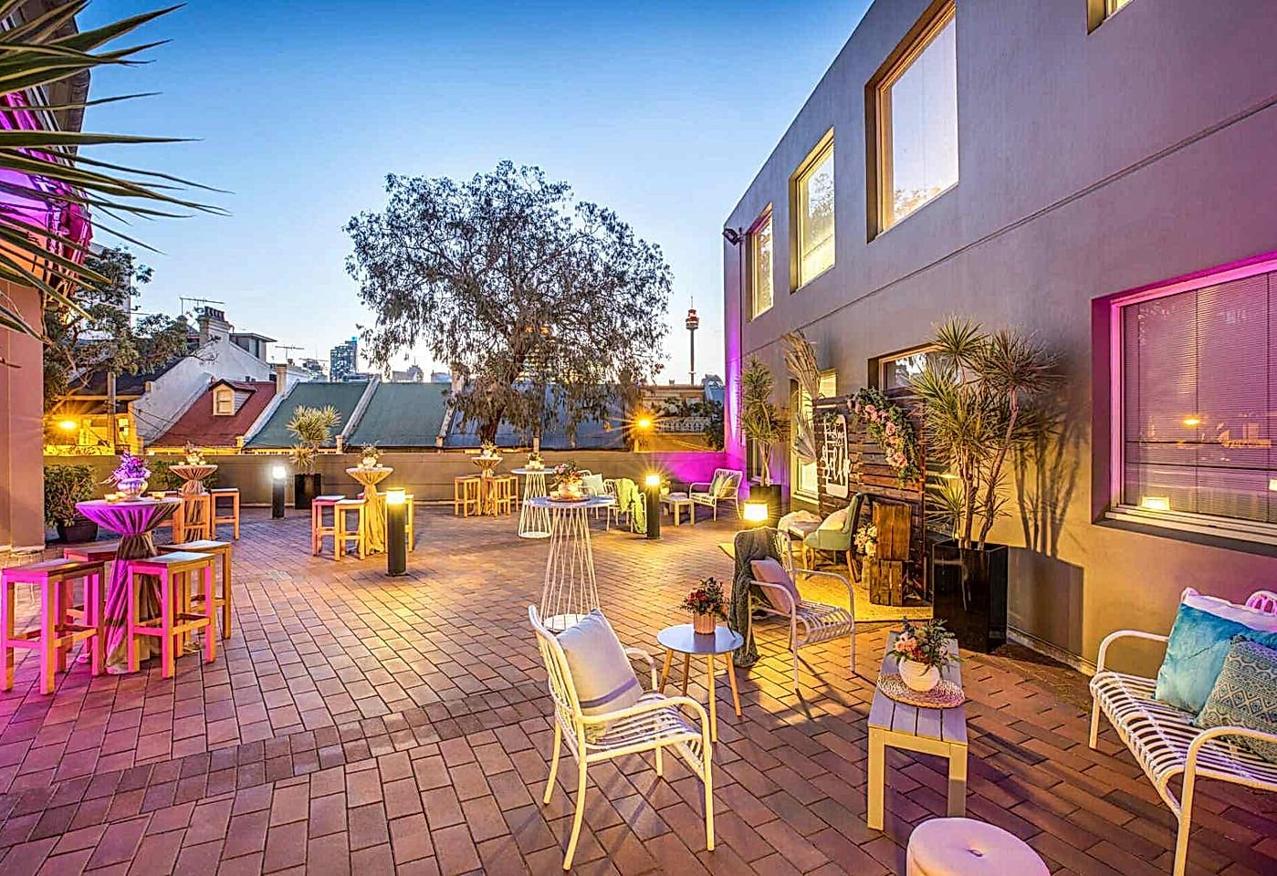 Holiday Inn Sydney Potts Point | Bluegum & Jacaranda Terrace | Venue Hire Sydney | 2