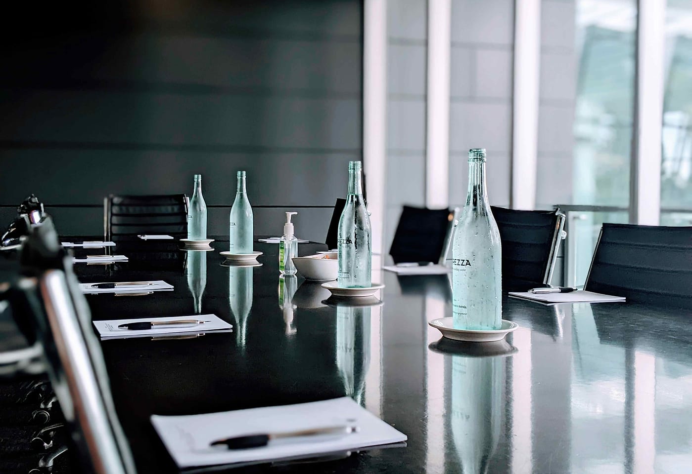 SkyPoint Observation Deck | Close Up View of Boardroom Table | Venue Hire Gold Coast | 3