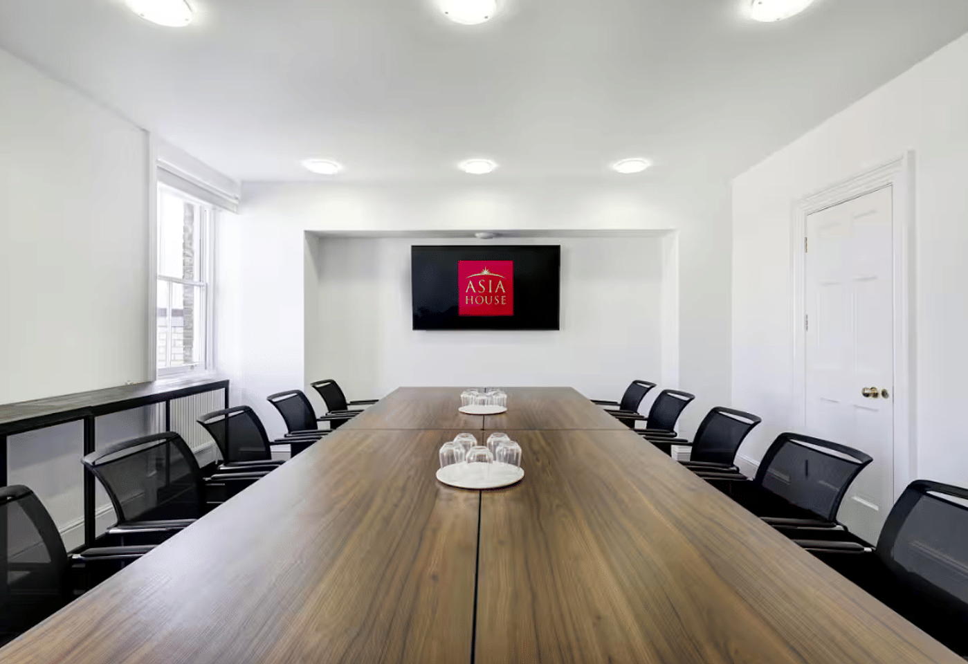 Boardroom at Asia House for private hire