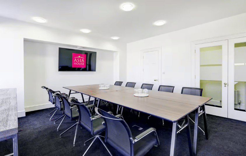 Boardroom at Asia House for private hire
