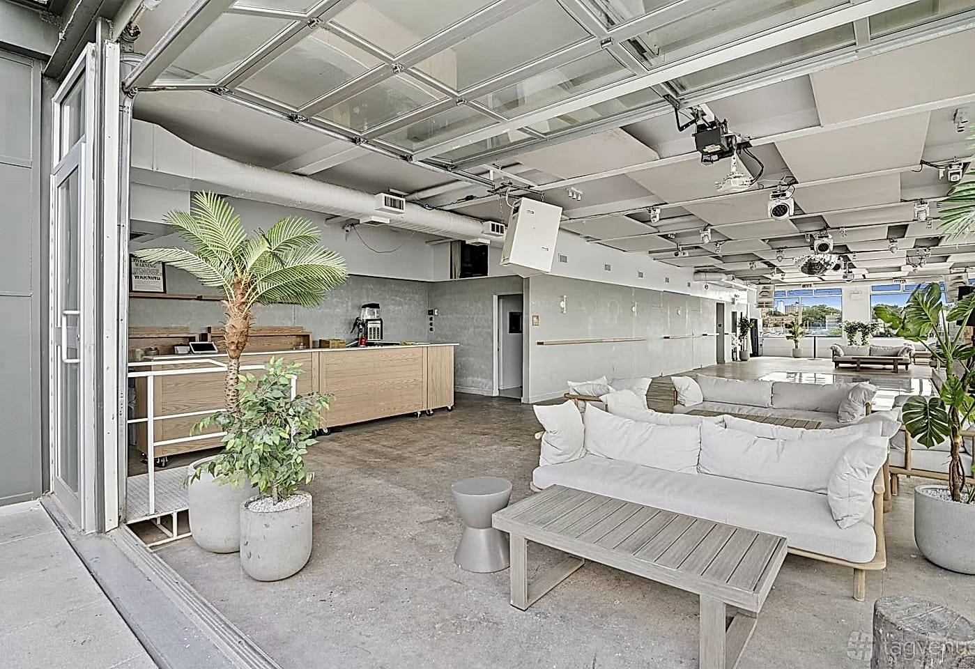 Creative space with skyline views: Bogart House Main Floor image 2