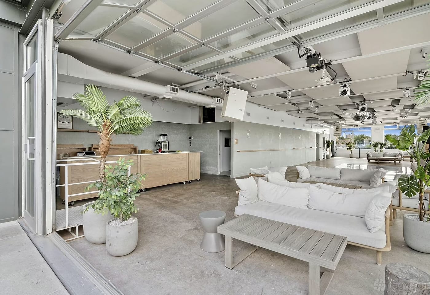 Creative space with skyline views: Bogart House Main Floor image 2