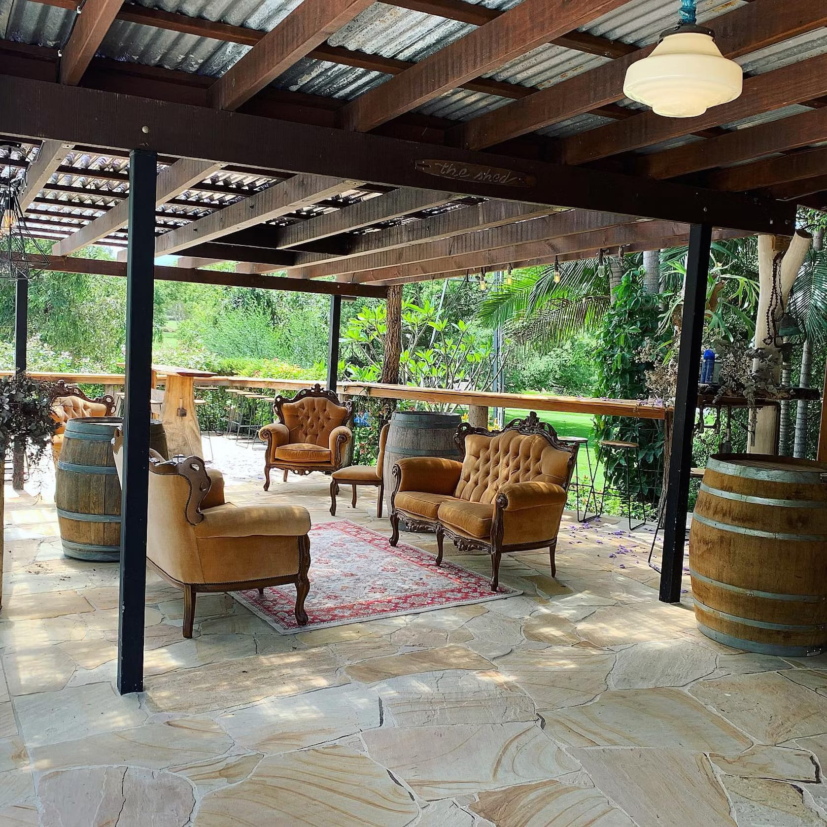 Braeside at Gin House Creek Estate | Shed Bar Exclusive Hire | Venue Hire Gold Coast | 3