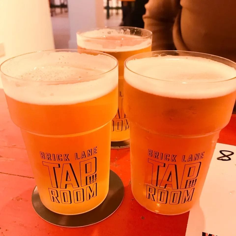 Brick Lane Tap Room Shoreditch beer garden 3