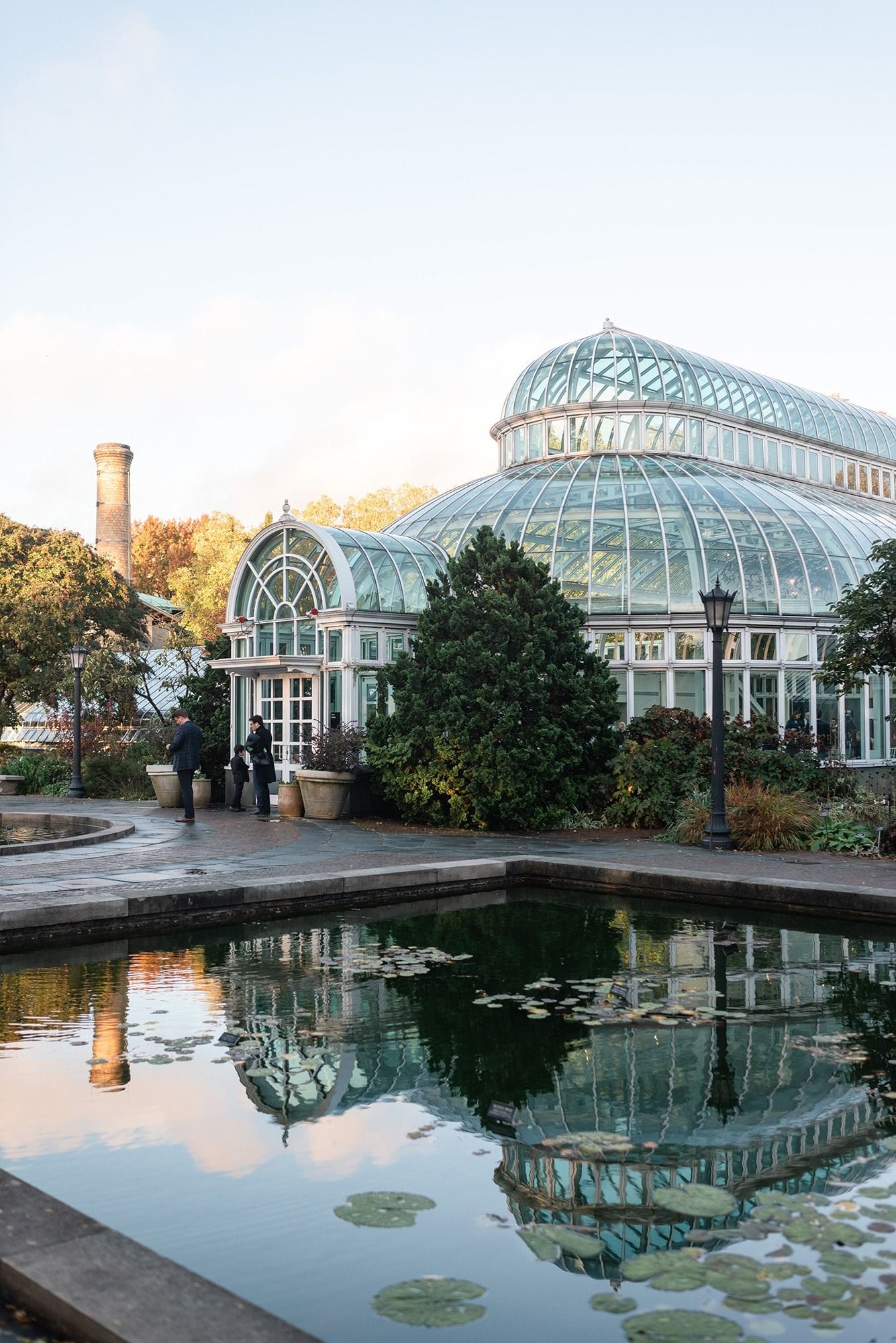 Something green to go with the something blue: Brooklyn Botanic Gardens 1