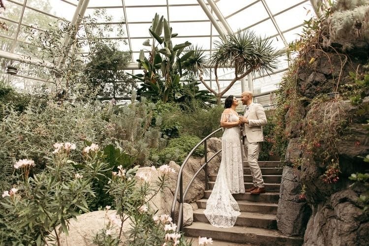 Something green to go with the something blue: Brooklyn Botanic Gardens  image 2