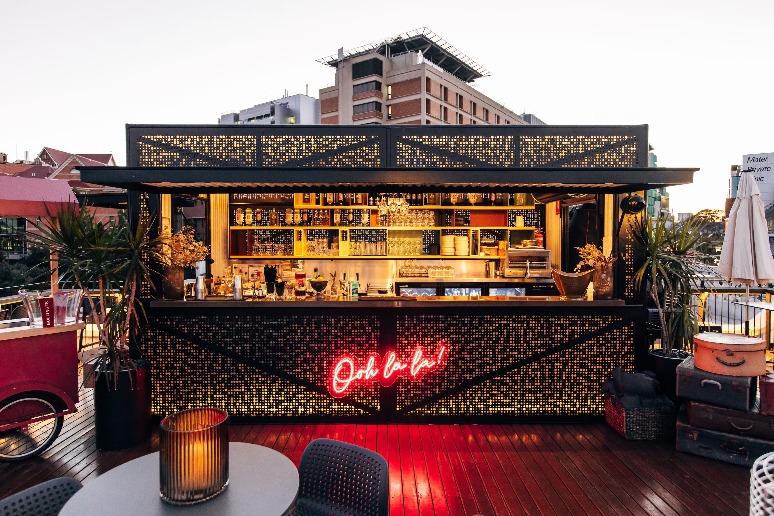Ooh La La Rooftop | Exclusive Hire | Venue Hire Brisbane | 1