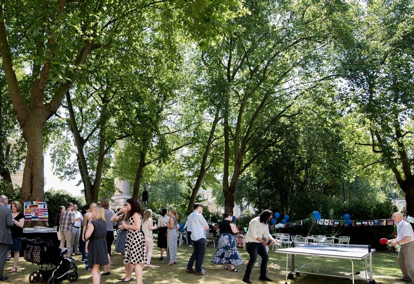 A private garden with plenty of outdoor space: 10-11 Carlton House Terrace1
