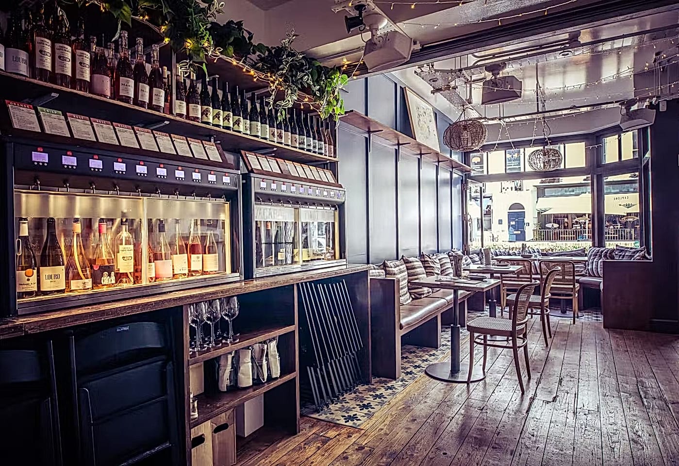 A Charlotte Street bar to get your wine game on: Vagabond1