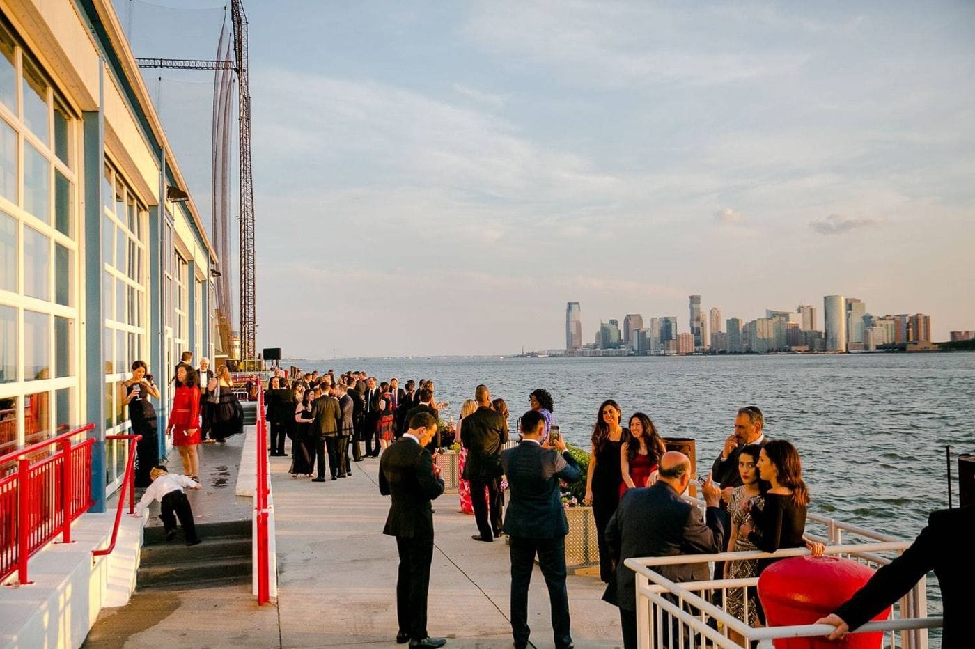 Chelsea Piers Sunset Venue NYC Rent Terrace