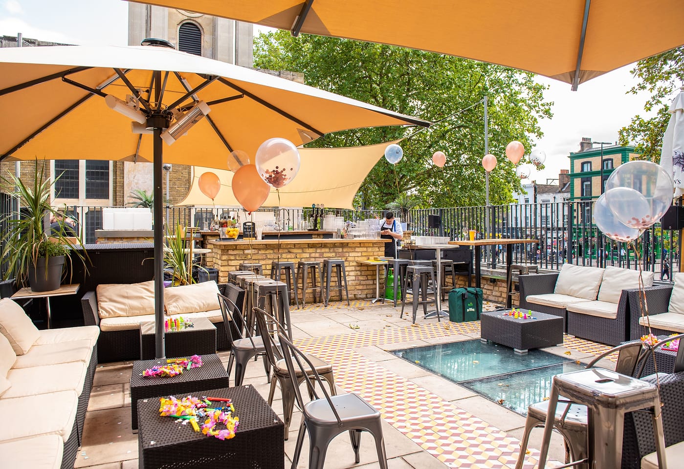 A leafy garden with a Latin twist: Chiringuitos image 2