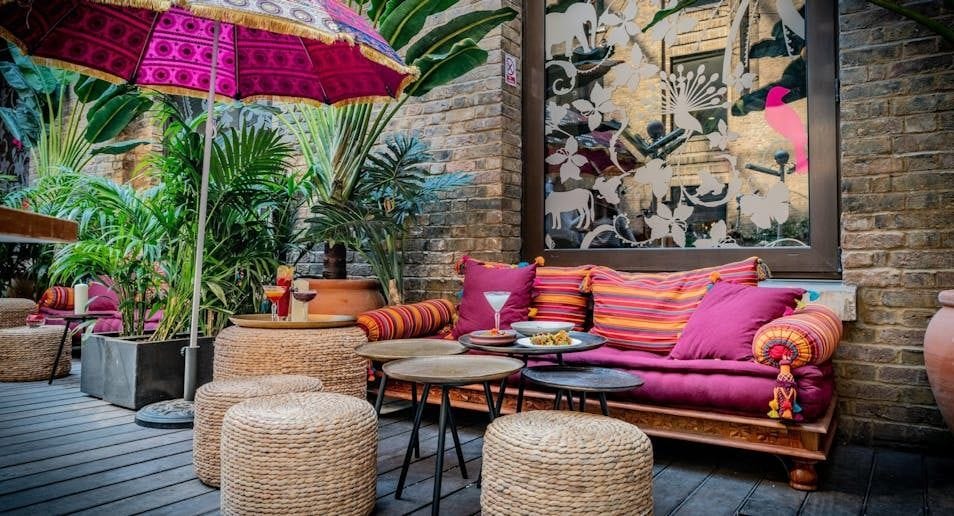 A most unique London private dining setting: The Maharaja Marquee at Cinnamon Kitchen image 3