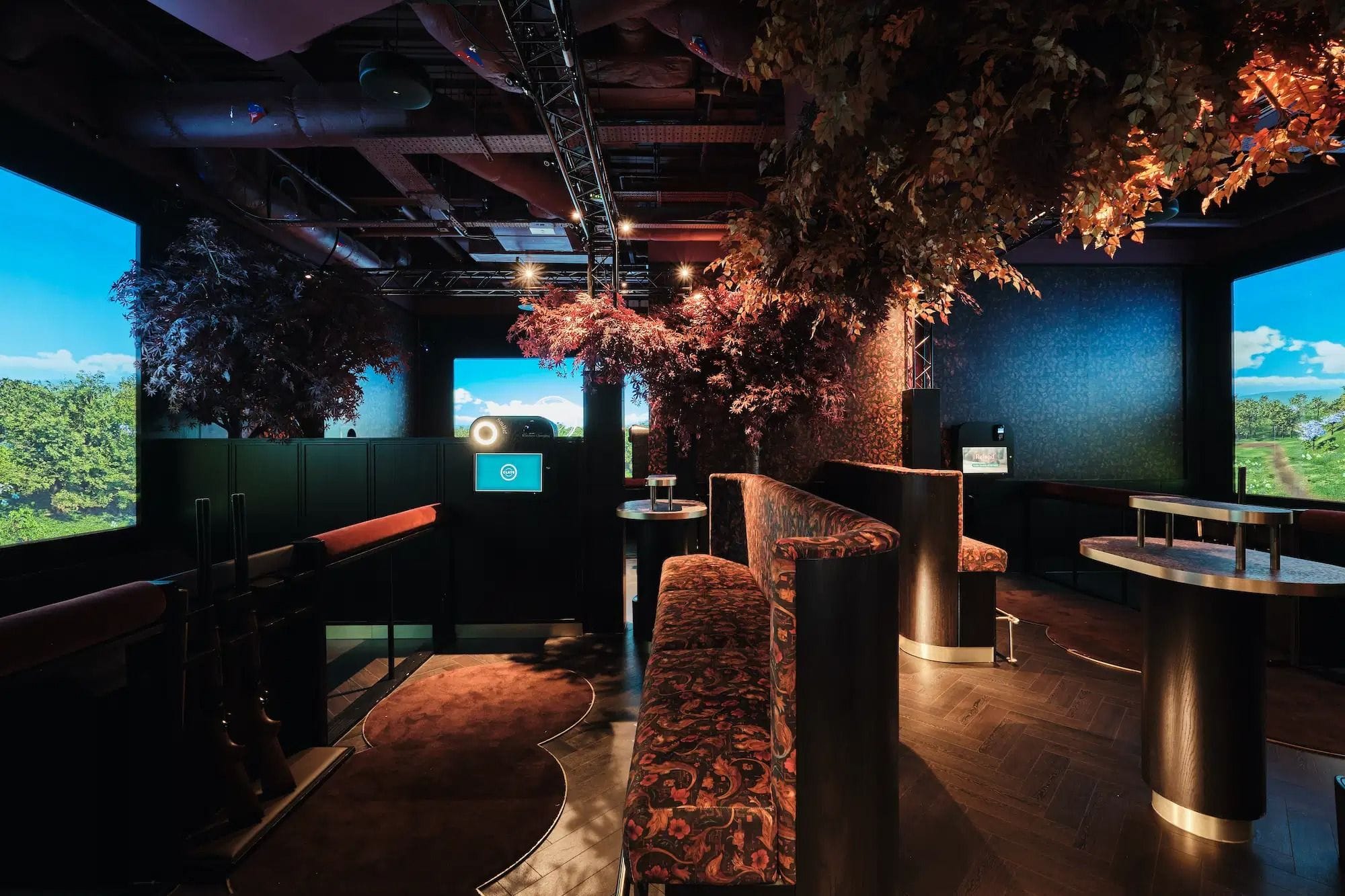 Clays Canary Wharf London Activity Bar Venue