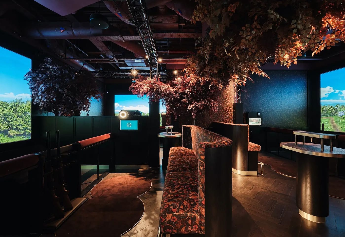 Clays Canary Wharf London Activity Bar Venue