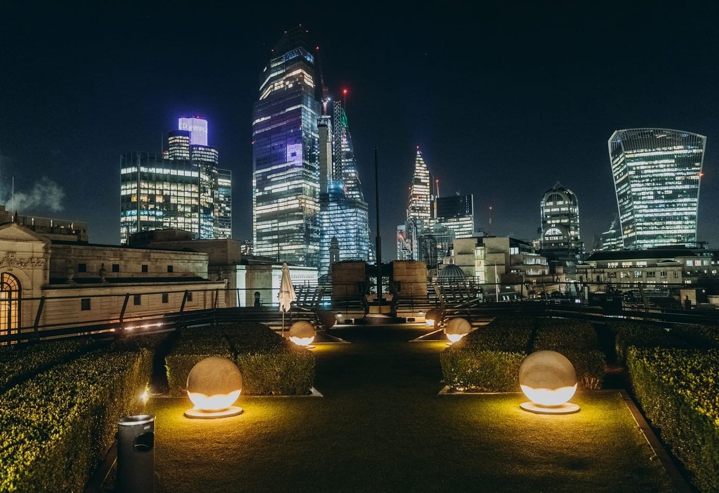 Sip on a classic drink with a view of the city at this St. Paul's rooftop bar: Coq d'Argent1