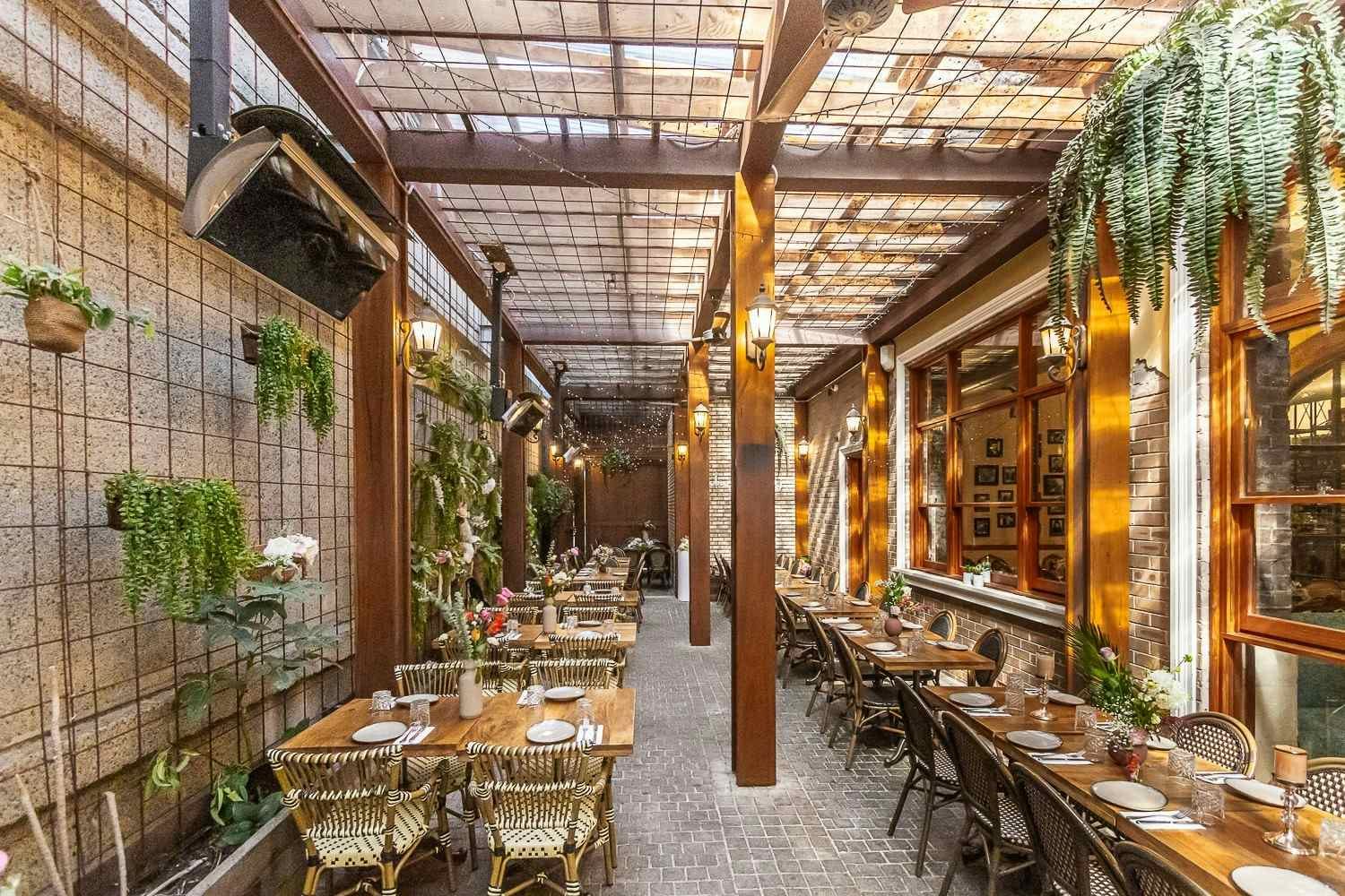 Courtyard, Baba Ghanouj Parramatta1