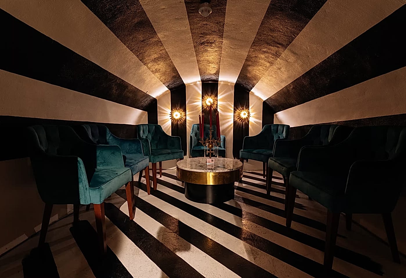 Interior photography of Mrs Riot, a cocktail bar in Covent Garden